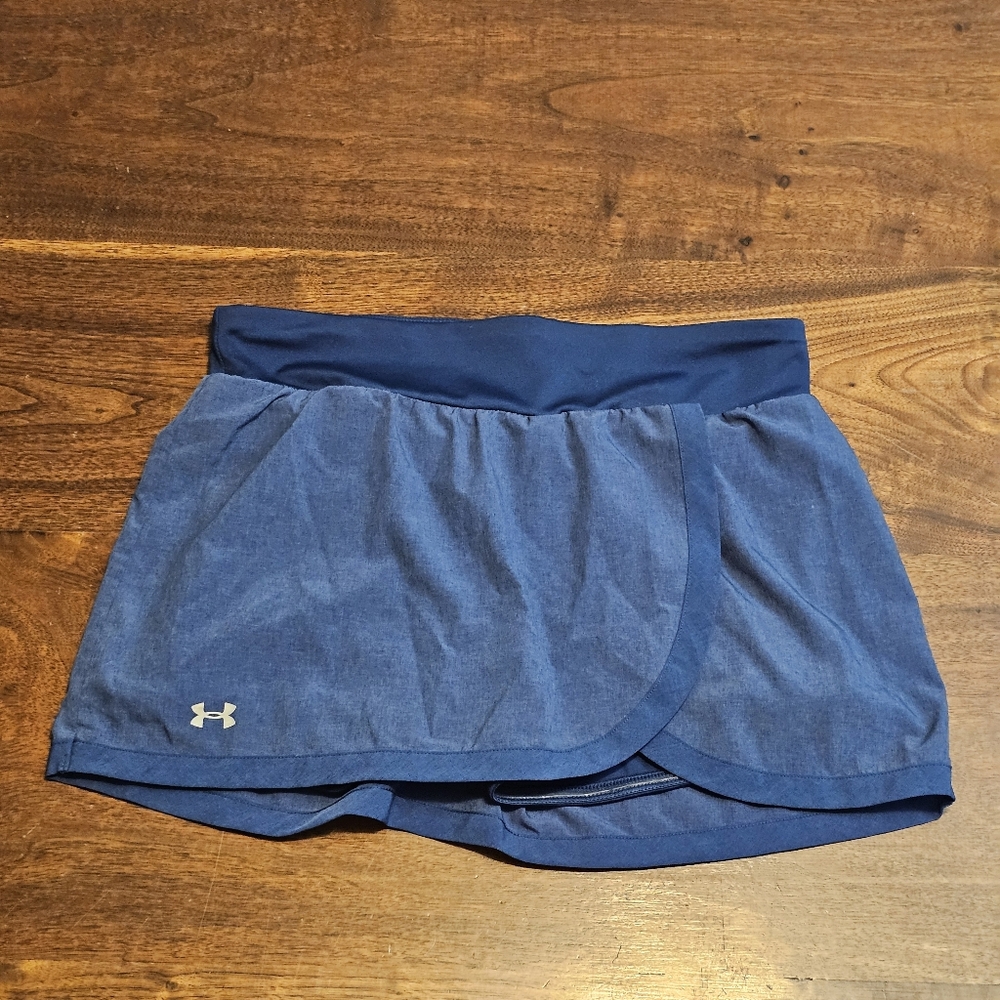 Under Armour Blue Athletic Skort Size Meduim